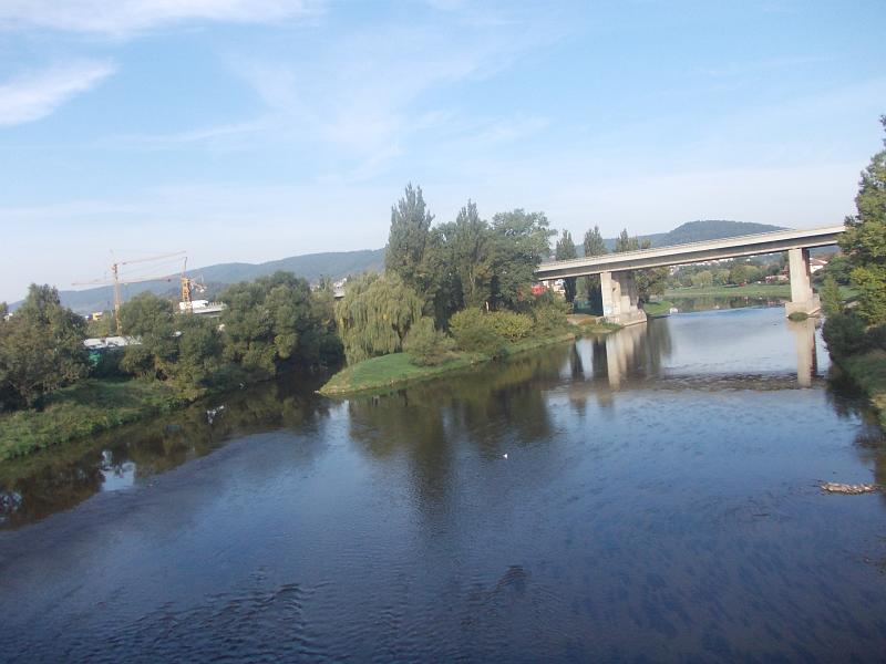 foto 024.jpg - Pohled na Berounku ze elezninho mostu v Beroun - Zvod